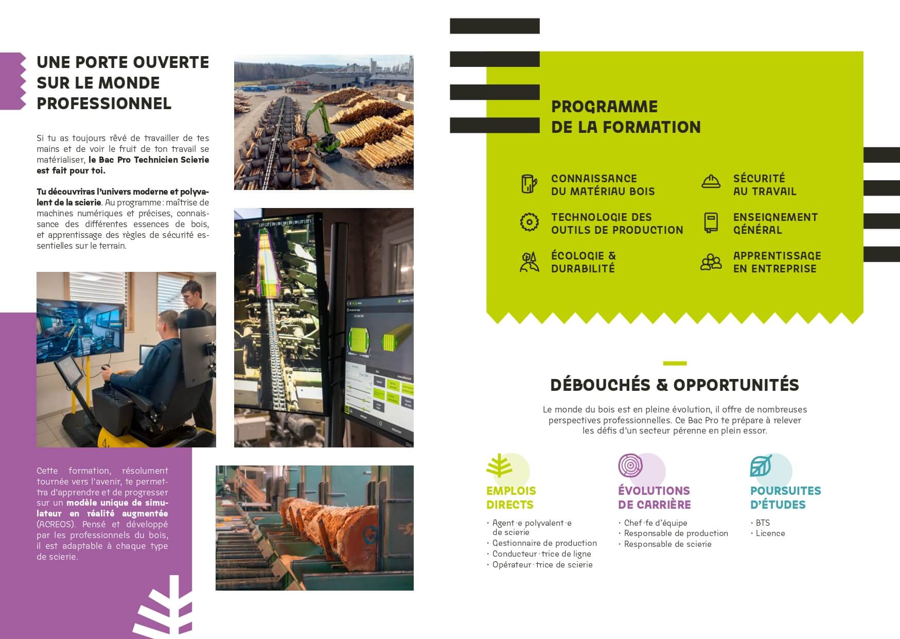 Forme Toi Au Bois Depliant